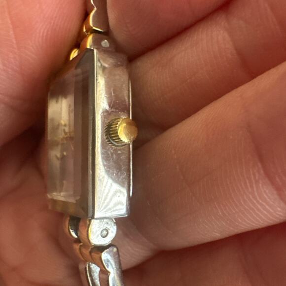 Vintage Anne Klein Silver and Gold Tone Women’s Watch - Picture 7 of 10